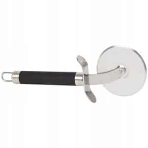 NÓŻ DO PIZZY OKRĄGŁY OSTRY RADEŁKO KROJENIA ROLLER OKRĄGŁY STAL NIERDZEWNA