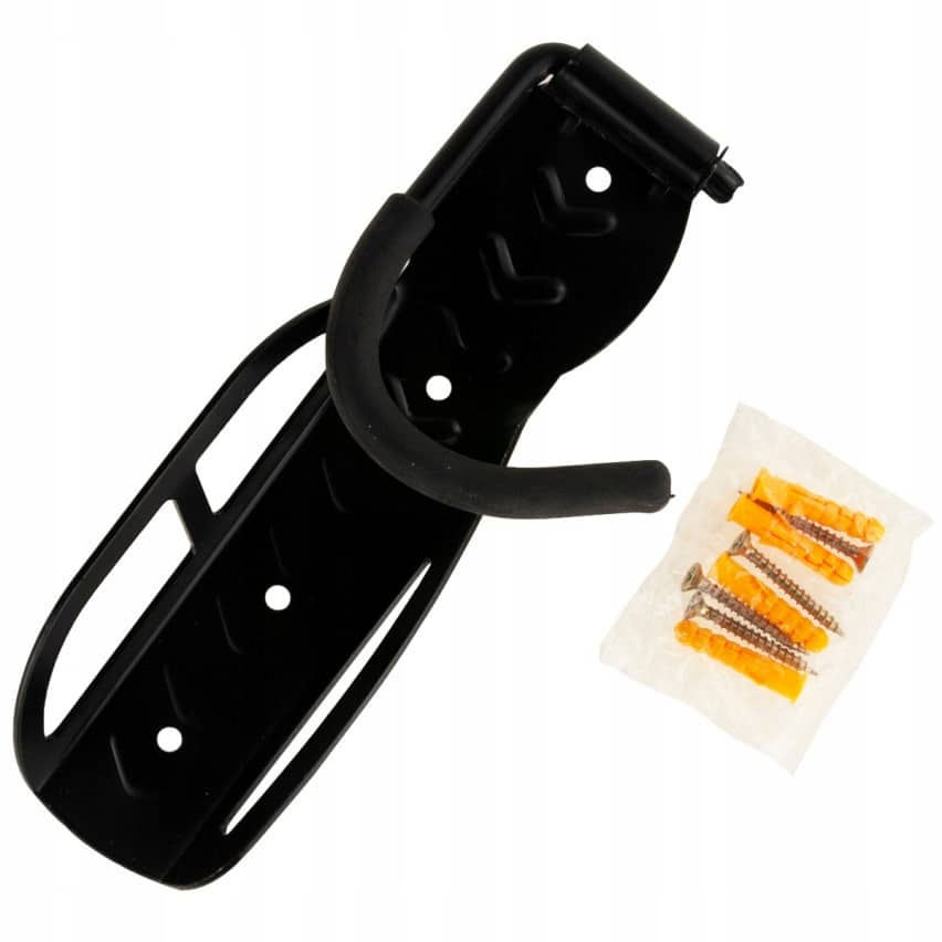 UCHWYT ŚCIENNY WIESZAK NA ROWER NA ŚCIANĘ HAK ROWEROWY GARAŻOWY NA KOŁO - obrazek 3