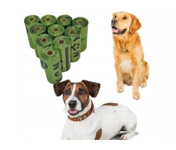 WORECZKI WORKI BIODEGRADOWALNE NA PSIE ODCHODY 360 szt + ZIELONE ETUI - obrazek 10