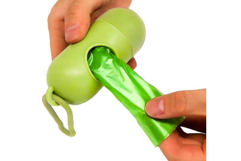 WORECZKI WORKI BIODEGRADOWALNE NA PSIE ODCHODY 360 szt + ZIELONE ETUI - obrazek 8