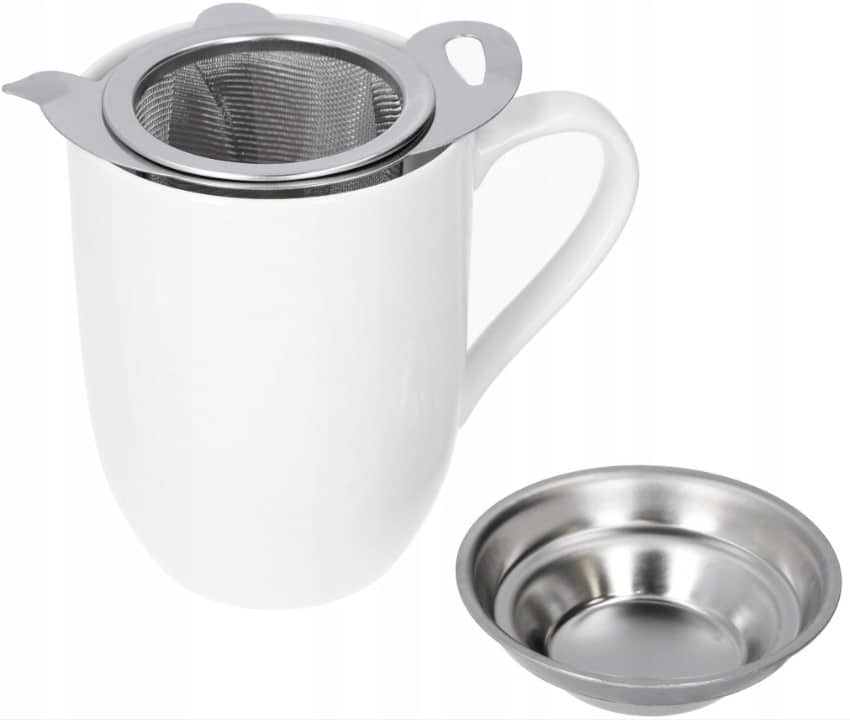 Zaparzacz do herbaty ziół kawy sitko stalowe - obrazek 9