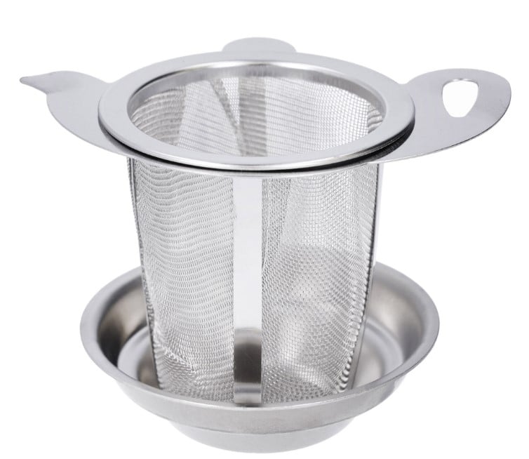 Zaparzacz do herbaty ziół kawy sitko stalowe