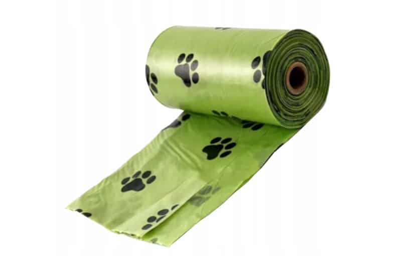 WORECZKI WORKI BIODEGRADOWALNE NA PSIE ODCHODY 255 szt + ZIELONE ETUI - obrazek 4