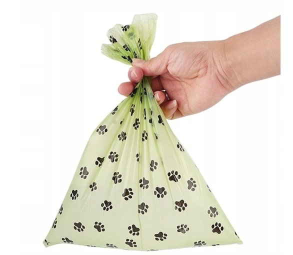 WORECZKI WORKI BIODEGRADOWALNE NA PSIE ODCHODY 255 szt + ZIELONE ETUI - obrazek 3