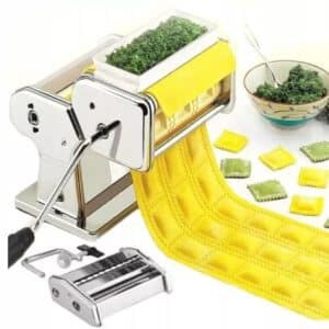 Maszynka do ciasta 7w1 makaronu pierogów ravioli lasagne duży zestaw