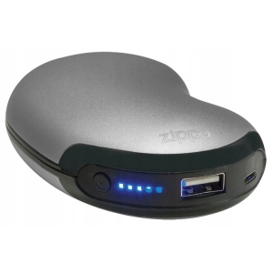 HEATBANK 6 OGRZEWACZ RĄK POWER BANK 2W1 SREBRNY