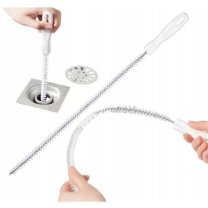 SZCZOTKA DO CZYSZCZENIA 60 CM ODPŁYWU ZLEWU SPIRALA UDRAŻNIANIA PRZEPYCHANI