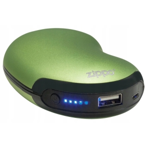 HEATBANK 6 ZIPPO OGRZEWACZ POWER BANK 2W1 ZIELONY