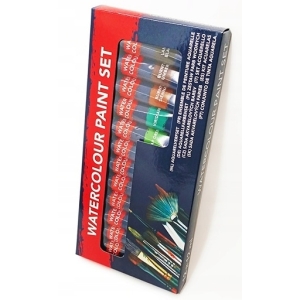ZESTAW FARB WODNYCH Farby WODNE AKWARELE 12 kolorów x 12 ml PROFESJONALNE