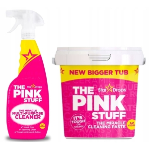 PASTA DO CZYSZCZENIA THE PINK STUFF RÓŻOWA 850G + Płyn 0,75l Multi-Purpose