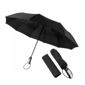 PORZĄDNY PARASOL PARASOLKA AUTOMAT UNISEX SKŁADANA LEKKA PLUS POKROWIEC