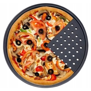 BLACHA FORMA DO PIECZENIA PIZZY TACKA BLASZKA NIEPRZYWIERAJĄCA 33 ŚREDNICA