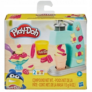 ZESTAW PLAY DOH CIASTOLINA 113G HASBRO FABRYKA MINI LODZIARNIA E4918 E4902