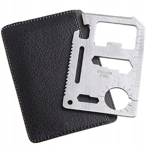 KARTA PRZEŻYCIA PRZETRWANIA MULTITOOL 11w1 GRATIS