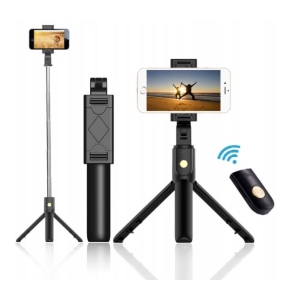 STATYW NA TELEFON KIJEK DO SELFIE +PILOT BLUETOOTH